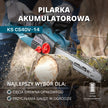 Bezprzewodowa piła łańcuchowa KS CS40V-14 thumbnail