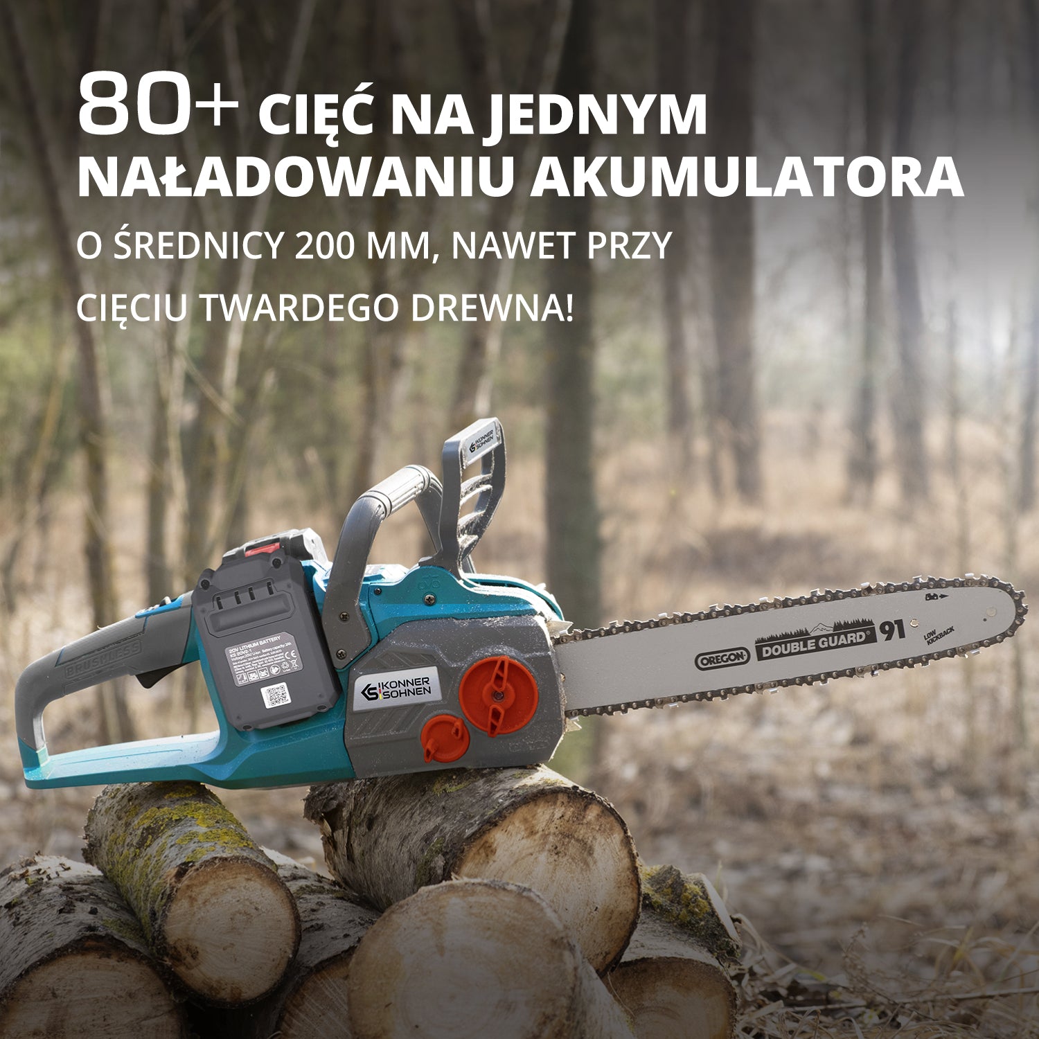 Bezprzewodowa piła łańcuchowa KS CS40V-14