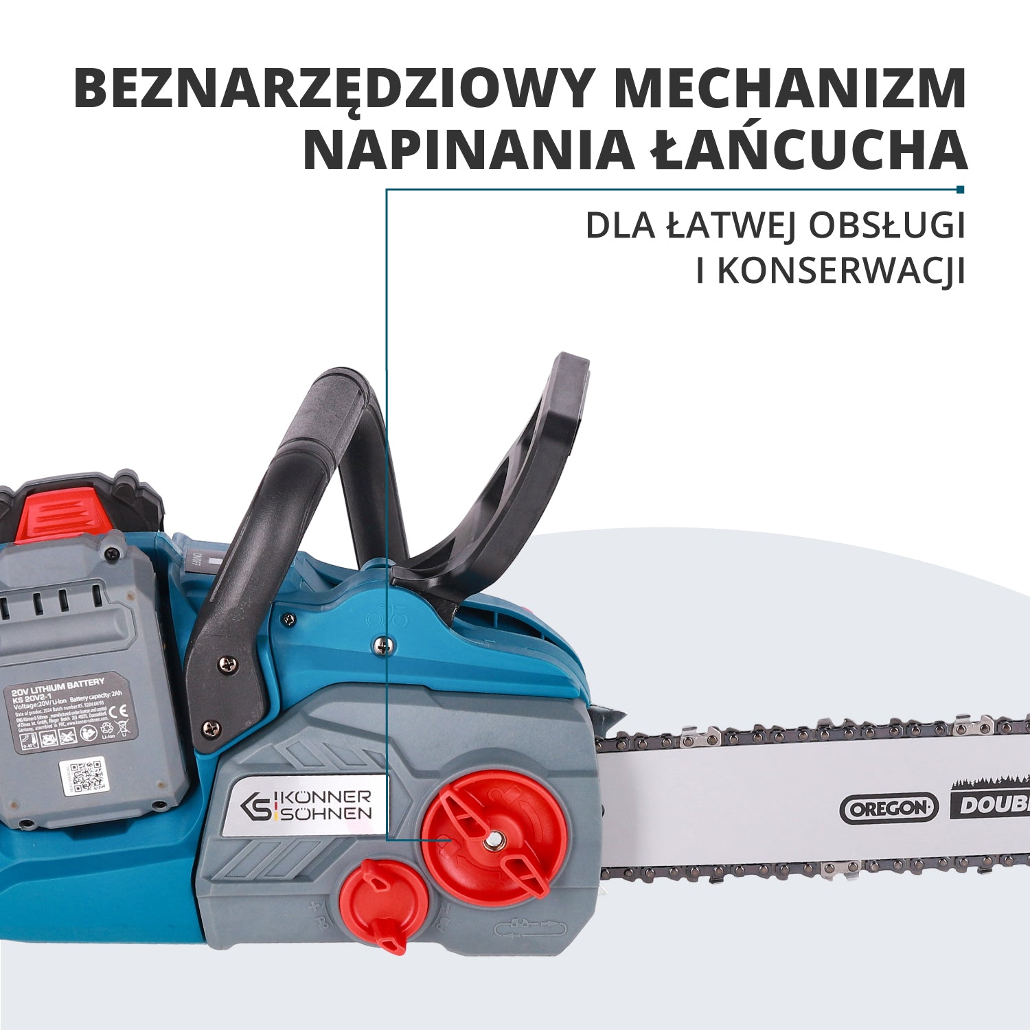 Bezprzewodowa piła łańcuchowa KS CS40V-14