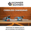 Cordless chainsaw KS CS40V-16 thumbnail