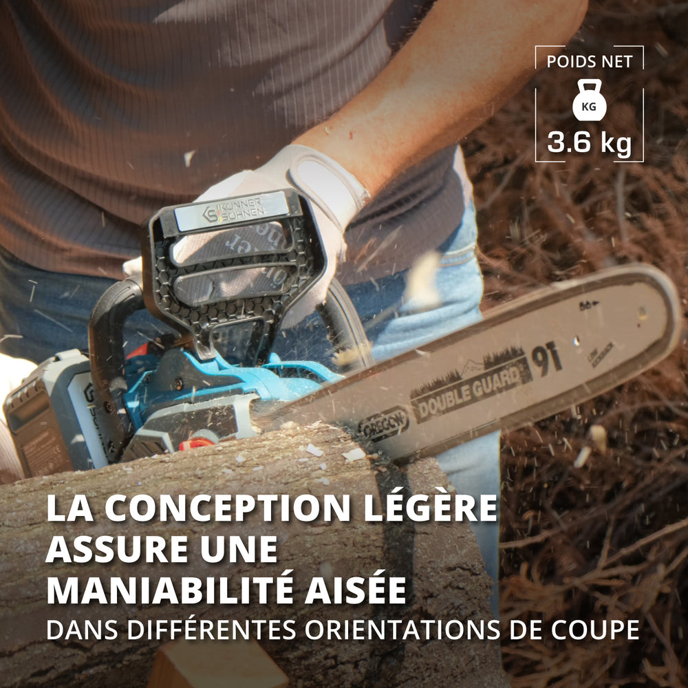 Scie à chaîne sur batterie KS CS40V-14