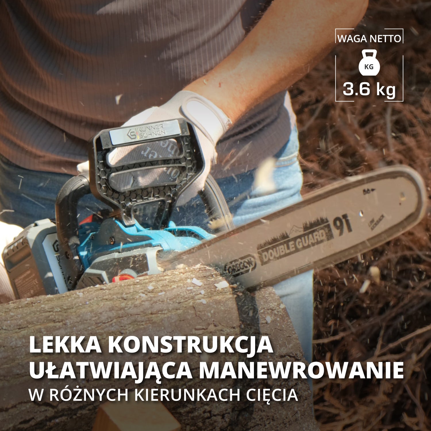 Bezprzewodowa piła łańcuchowa KS CS40V-16