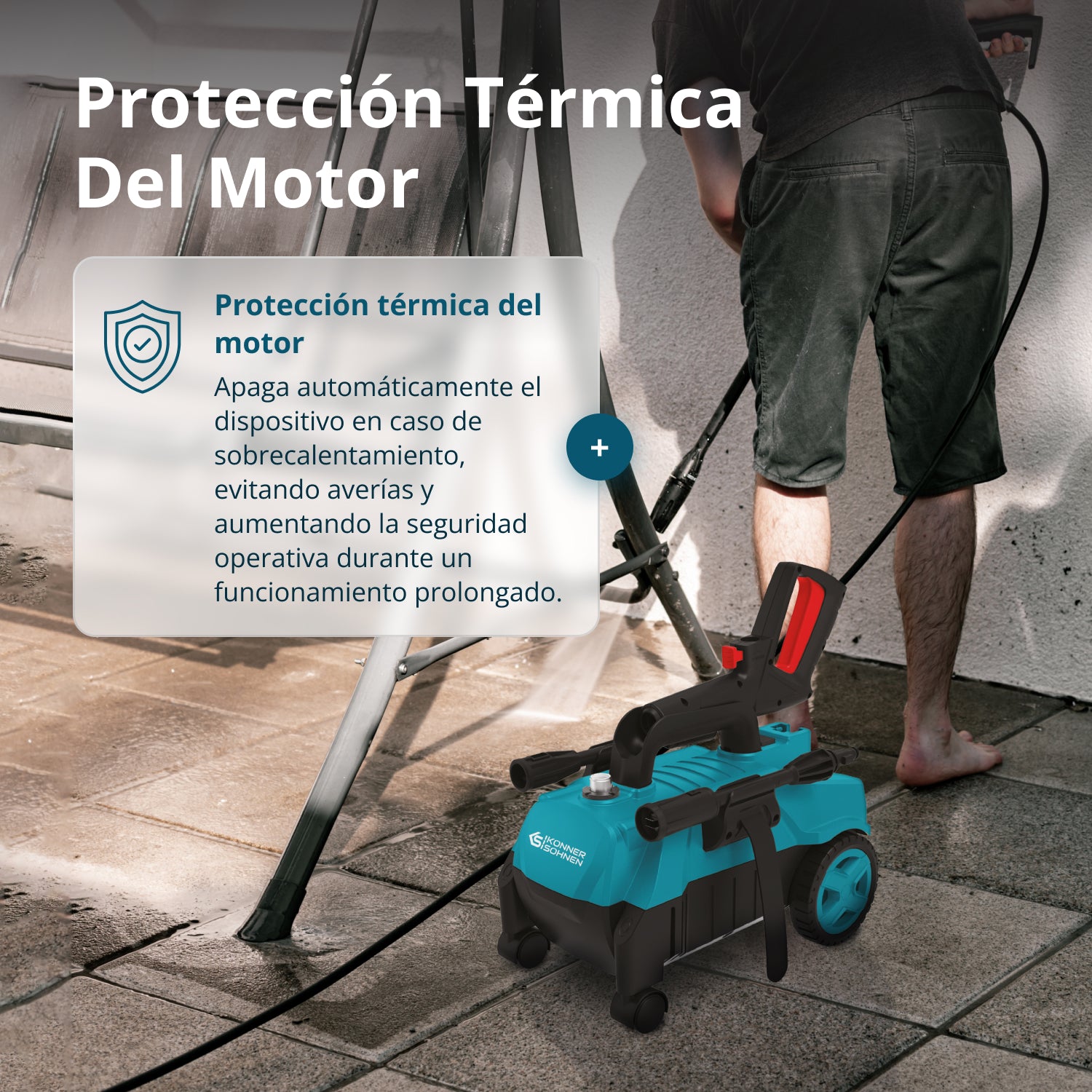 Hidrolimpiadora de alta presión KS PW130H