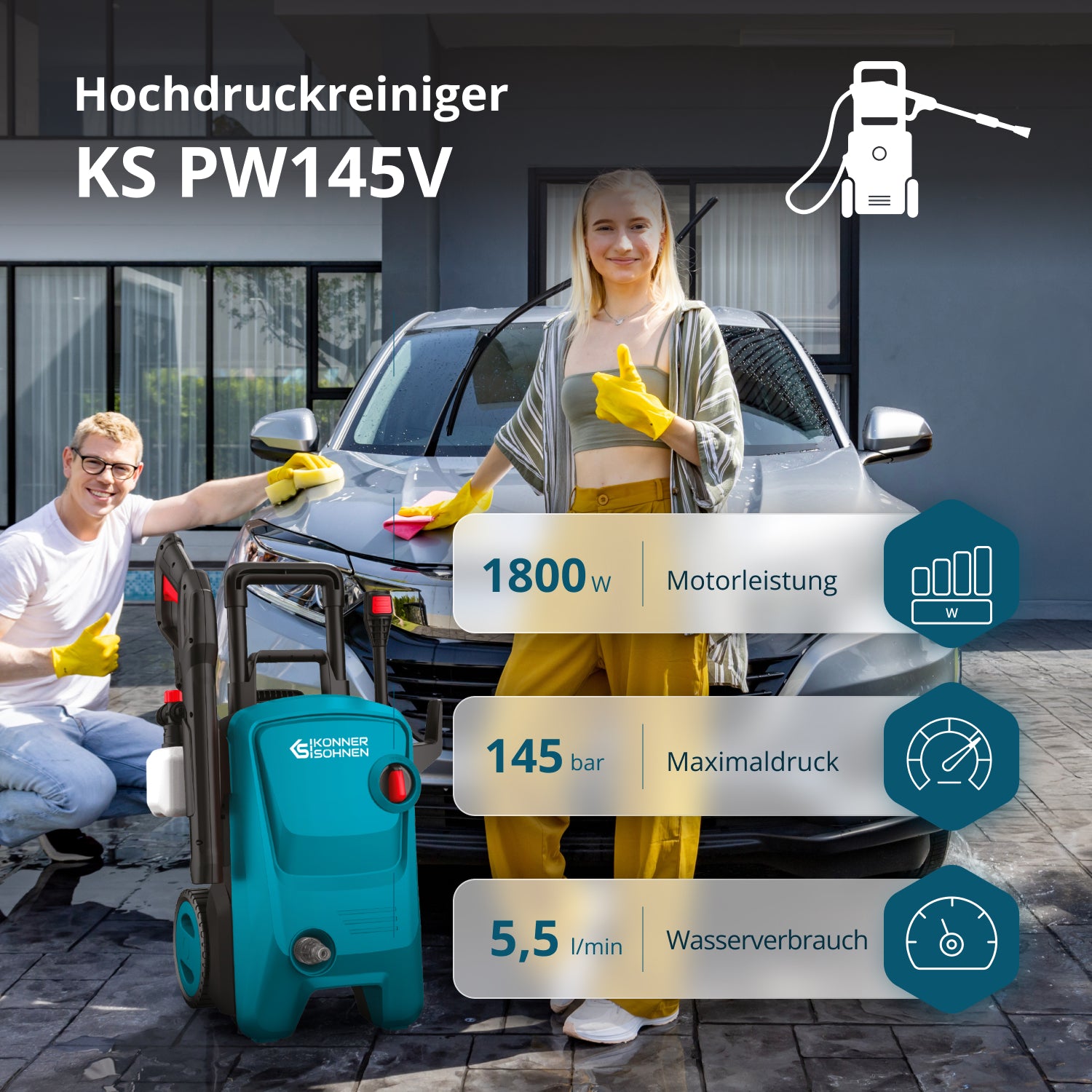 Hochdruckreiniger KS PW145V