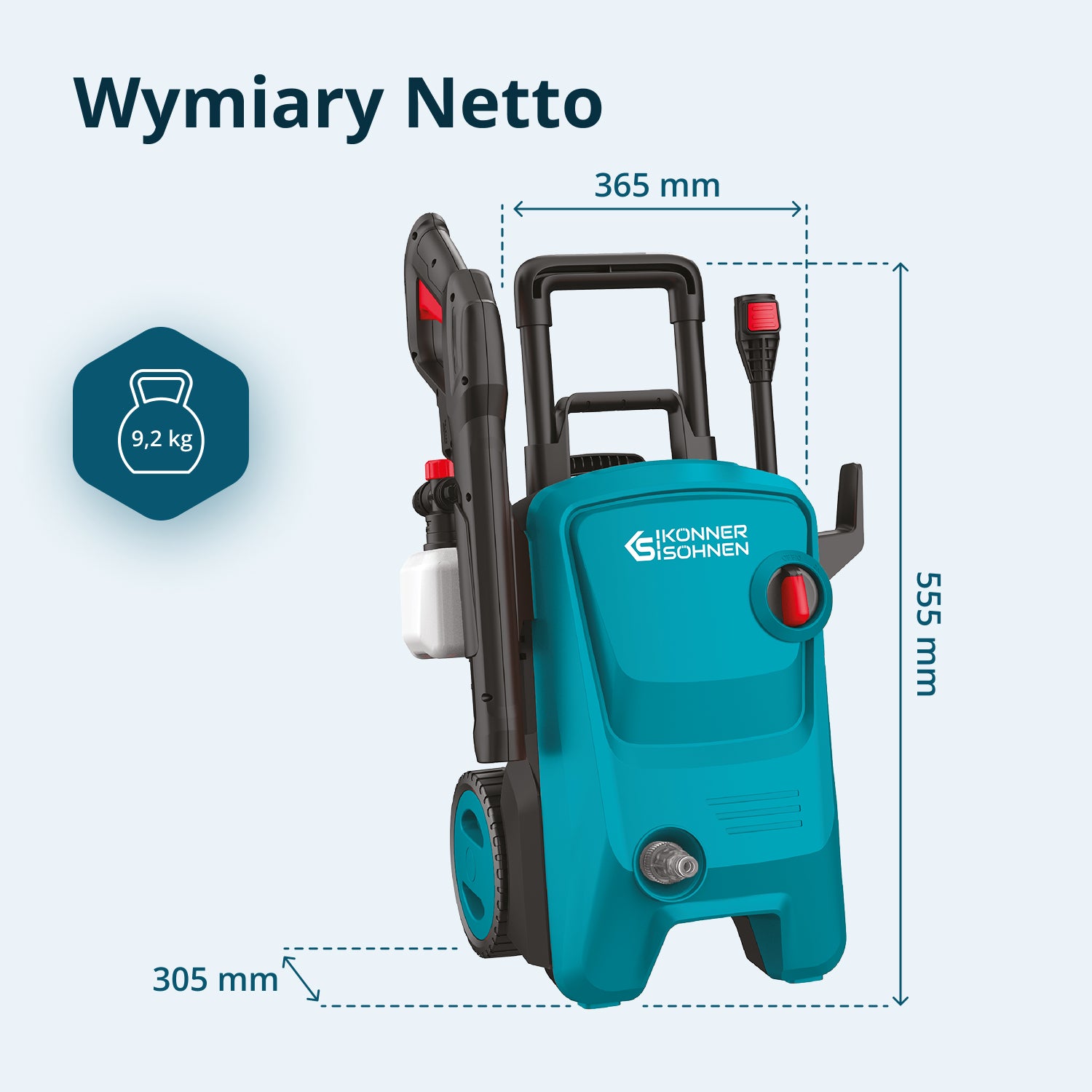 Myjka ciśnieniowa KS PW145V