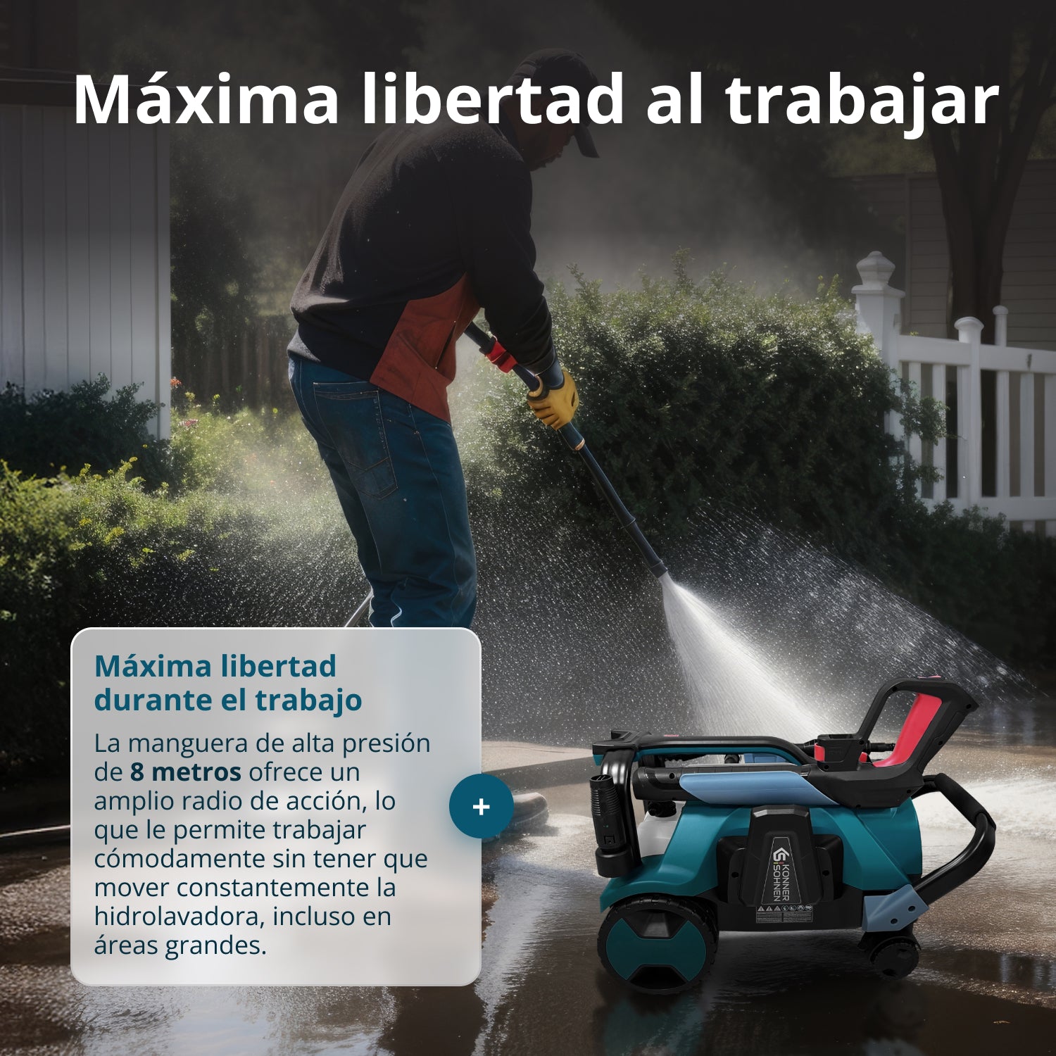 Hidrolimpiadora de alta presión KS PW160HV