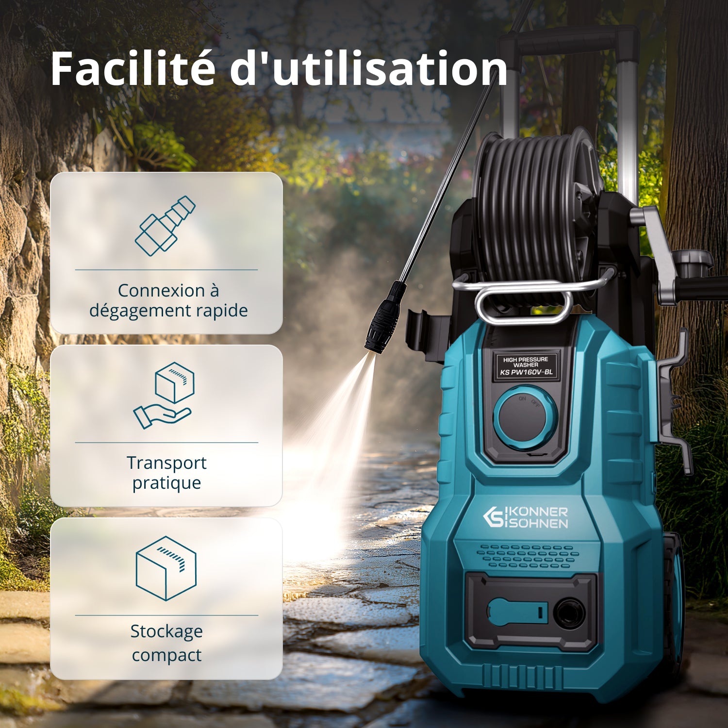 Nettoyeur haute pression  KS PW160V-BL