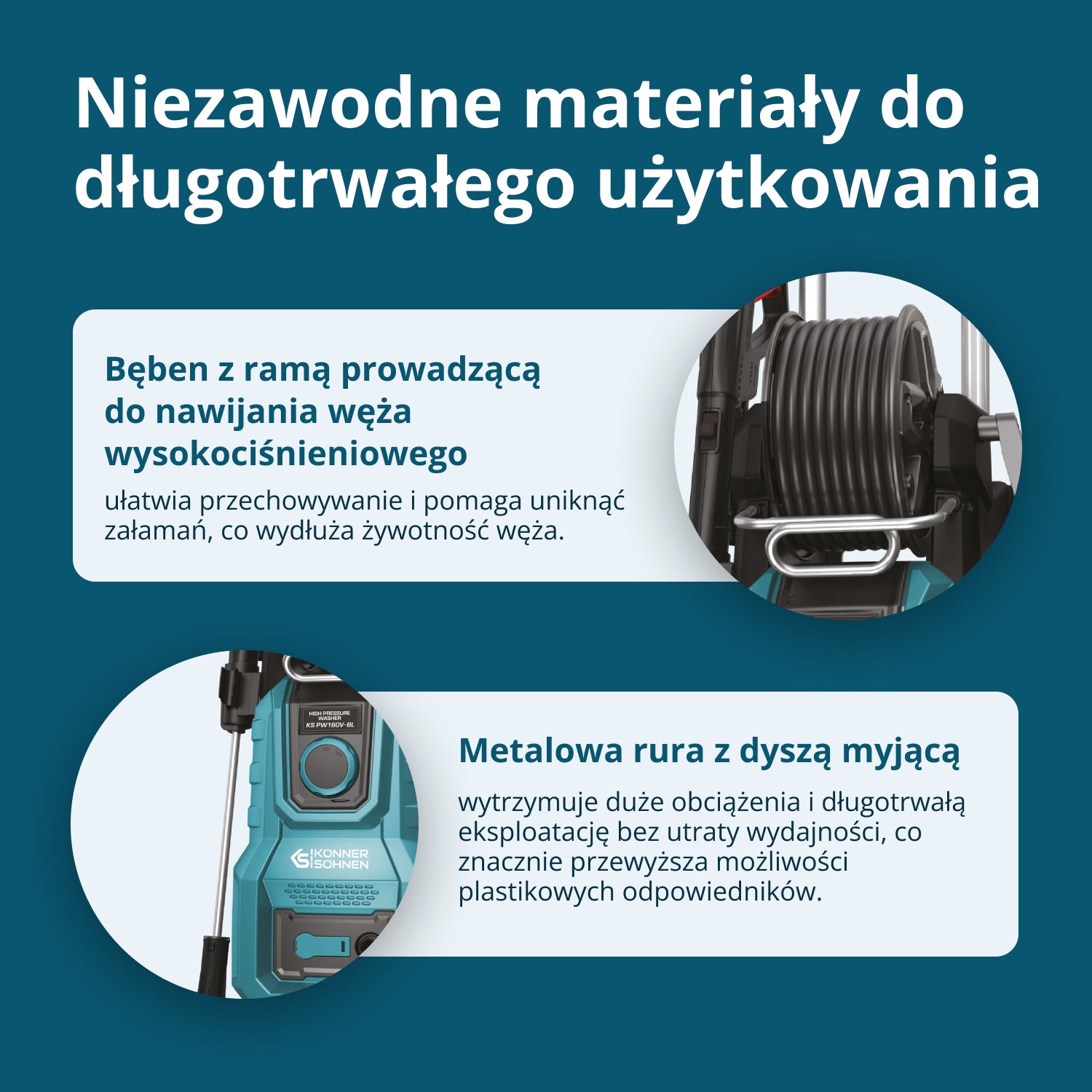 Myjka ciśnieniowa KS PW160V-BL