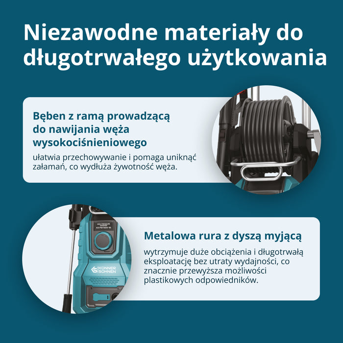 Myjka ciśnieniowa KS PW160V-BL