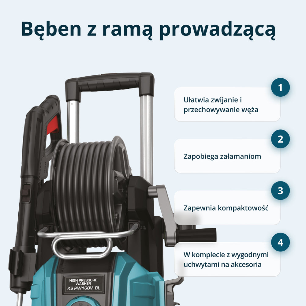 Myjka ciśnieniowa KS PW160V-BL