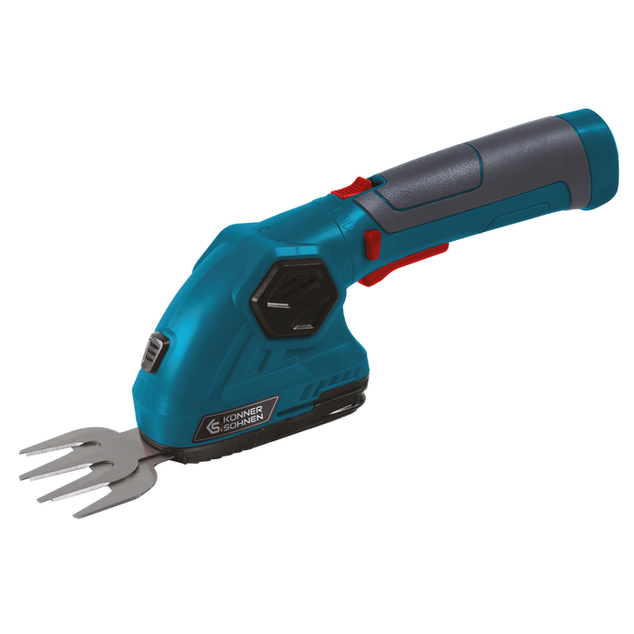 Tijeras de césped y cortasetos 2 en 1 inalámbricas con poste de extensión telescópico KS SHT-8V + Extension Pole