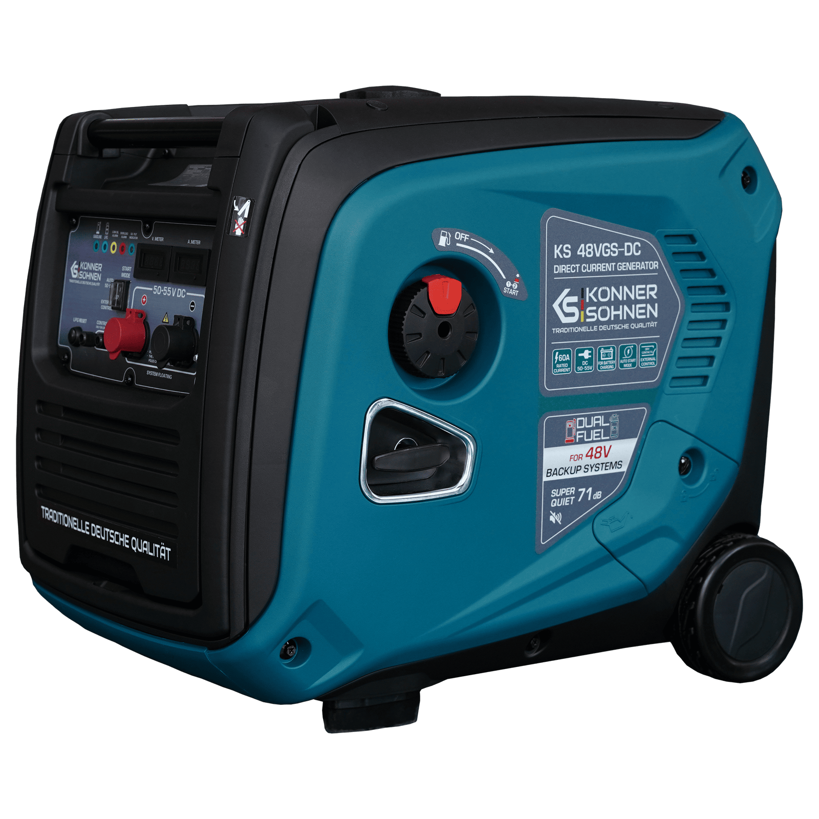 KS 48VGS-DC Tasavirtageneraattori, versio 50–55V