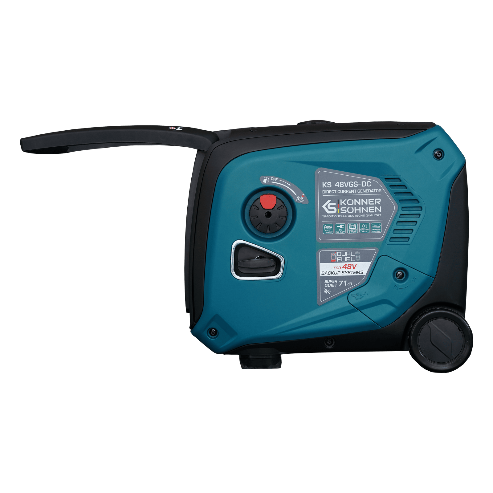 KS 48VGS-DC Tasavirtageneraattori, versio 50–55V