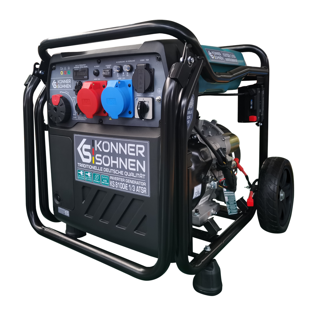 Inverter-Stromerzeuger KS 8100iE 1/3 ATSR