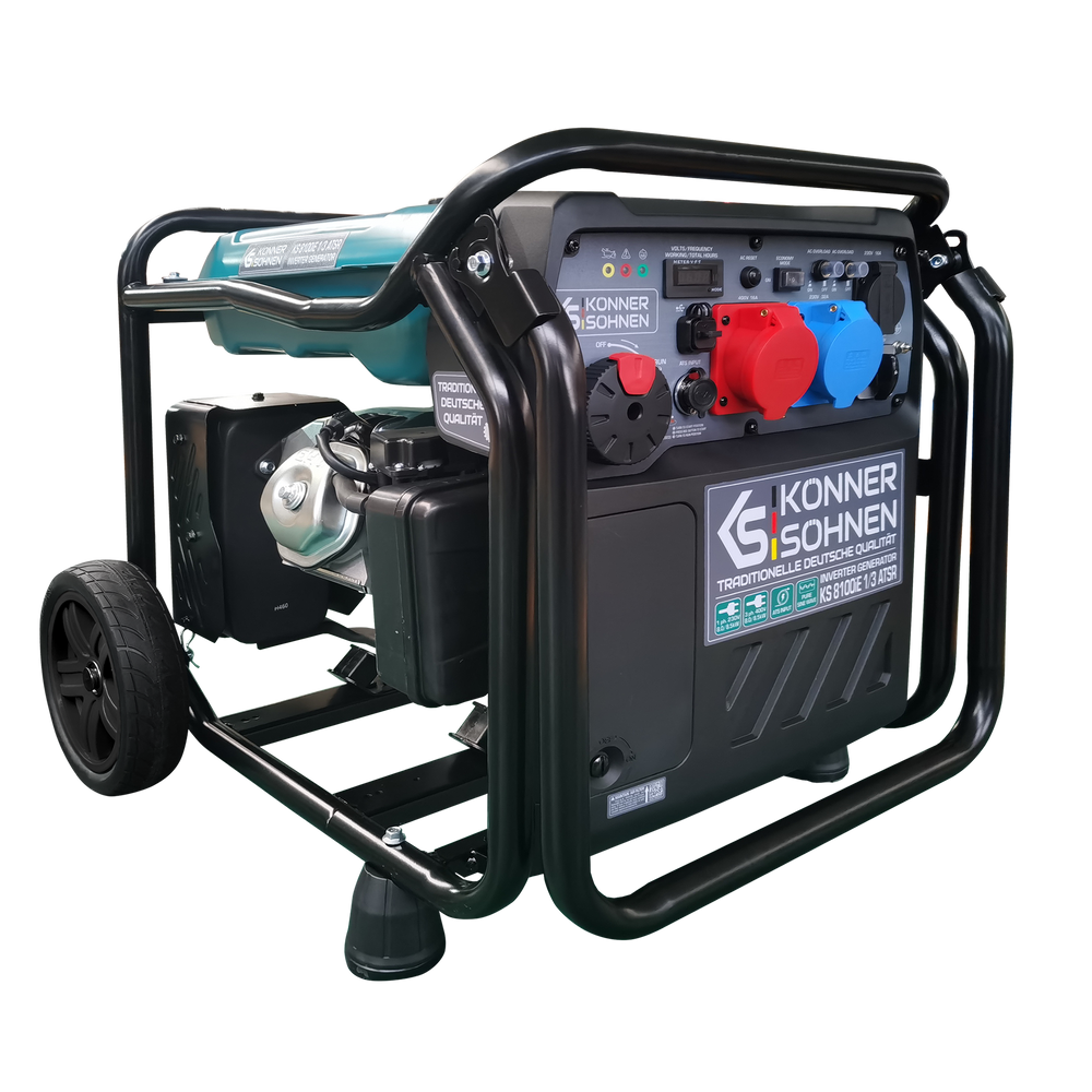 Inverter-Stromerzeuger KS 8100iE 1/3 ATSR