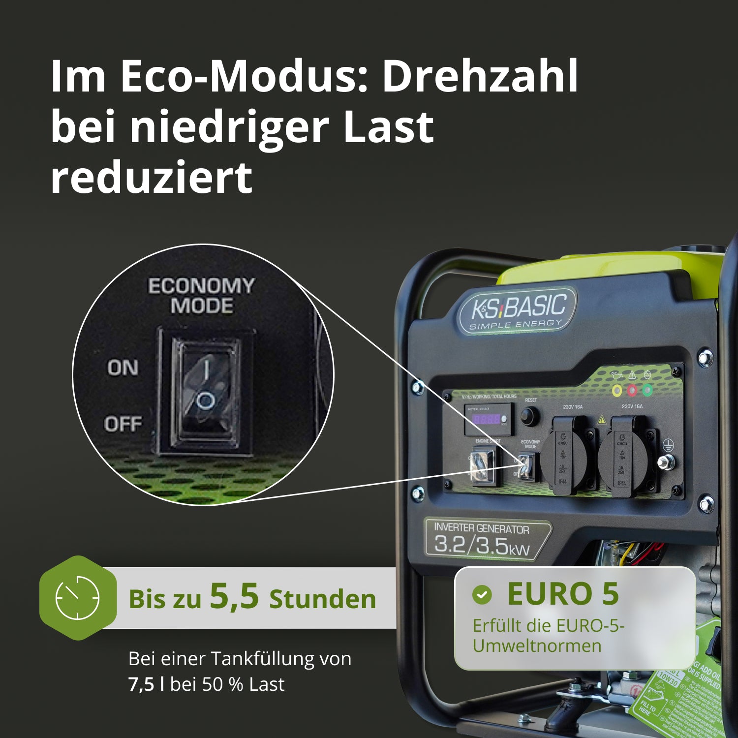 Inverter Generátor KSB 35i