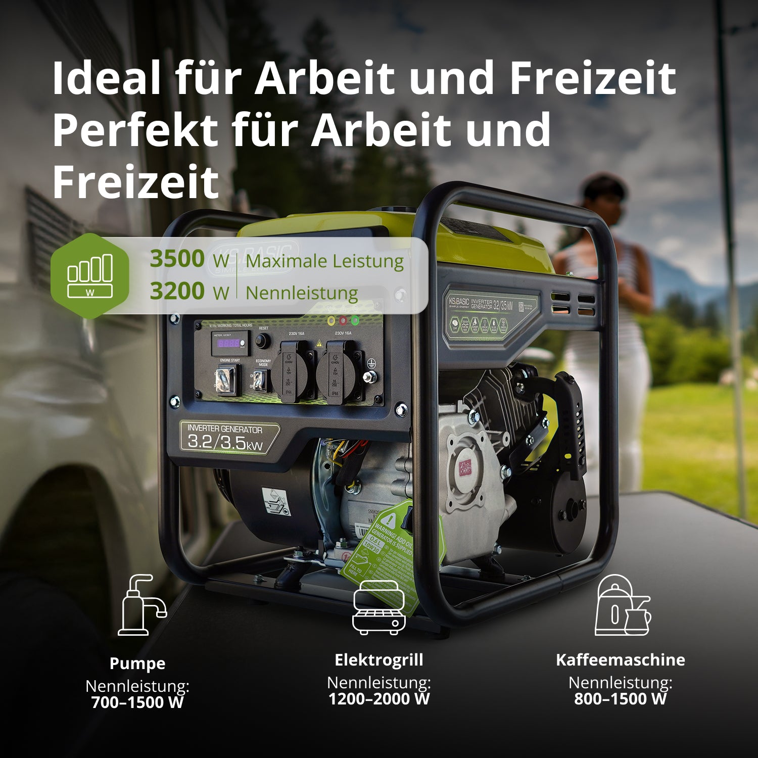 Inverter Generátor KSB 35i