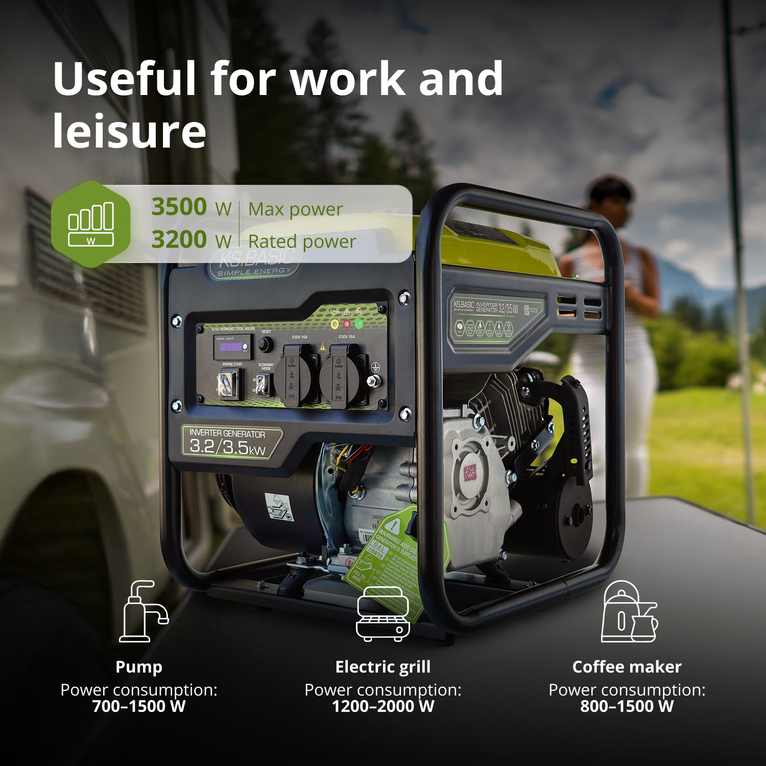 Инвертер генератор KSB 35i