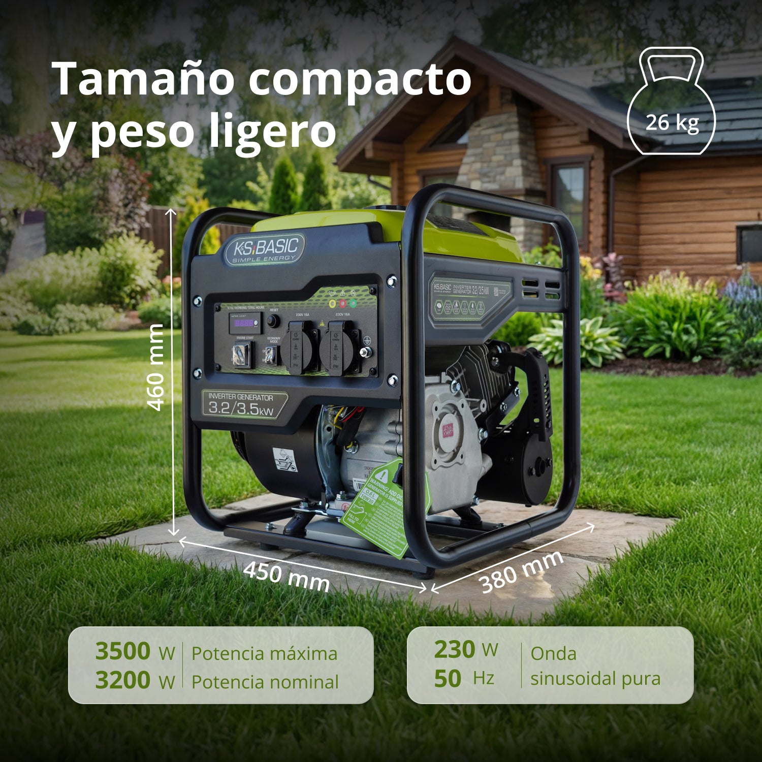 Generador Inverter KSB 35i