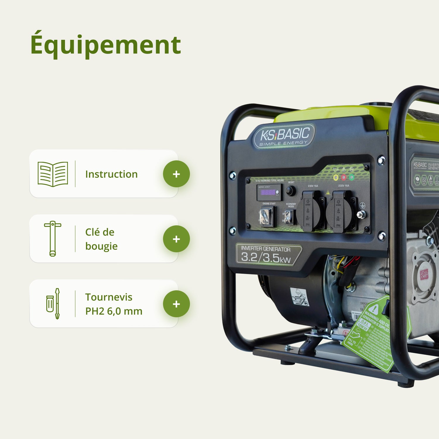 Groupe électrogène Inverter KSB 35i