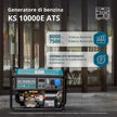 Generatore a benzina "Könner & Söhnen" KS 10000E ATS thumbnail