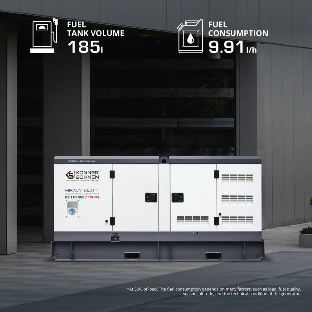 Дизелова трифазна електроцентрала KS 110-3BE