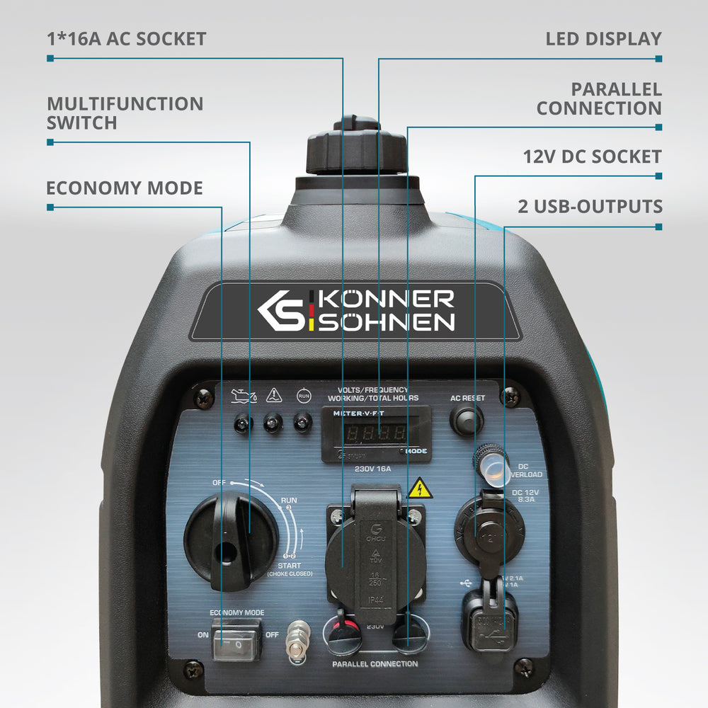 Gerador inversor KS 2100i S