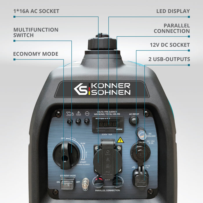 Gerador inversor KS 2100i S