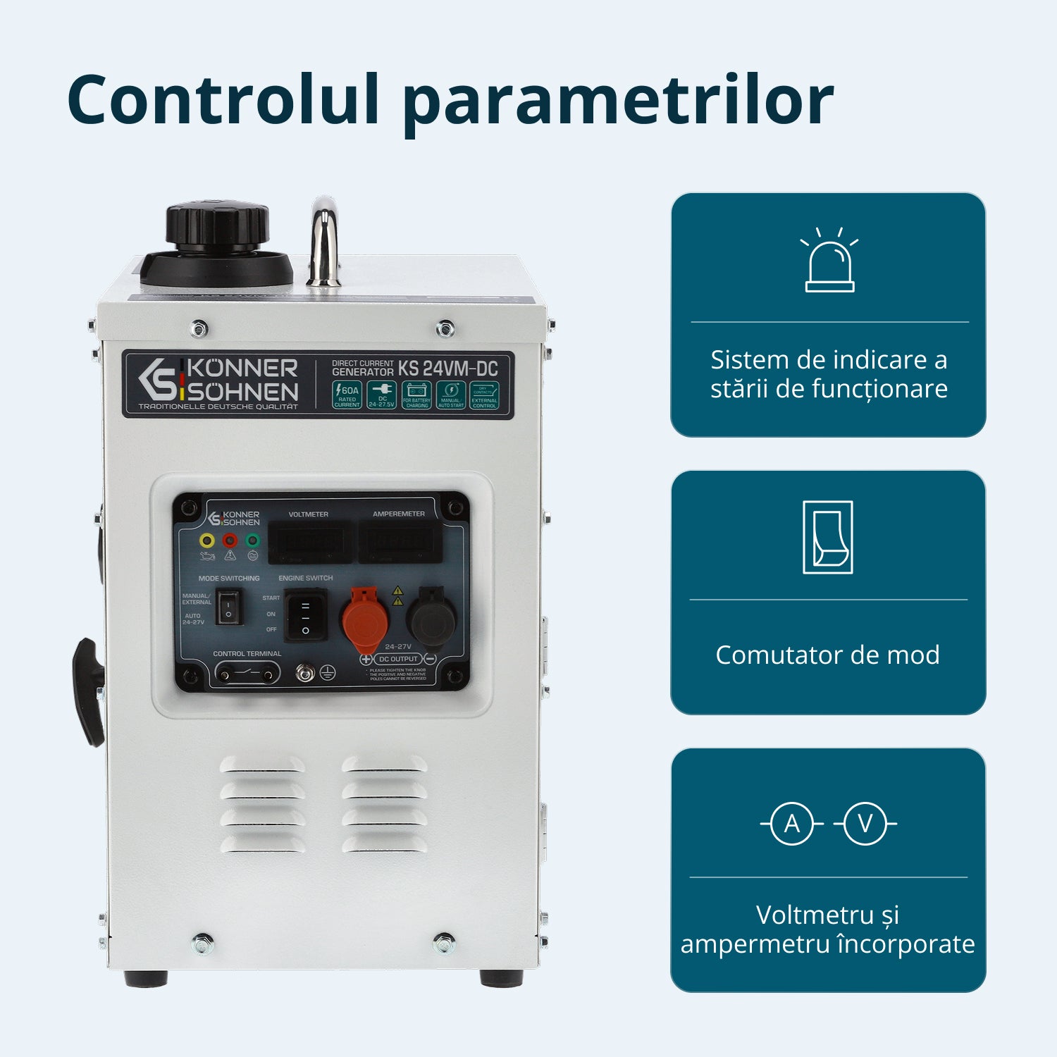 Generator de curent continuu KS 24VM-DC