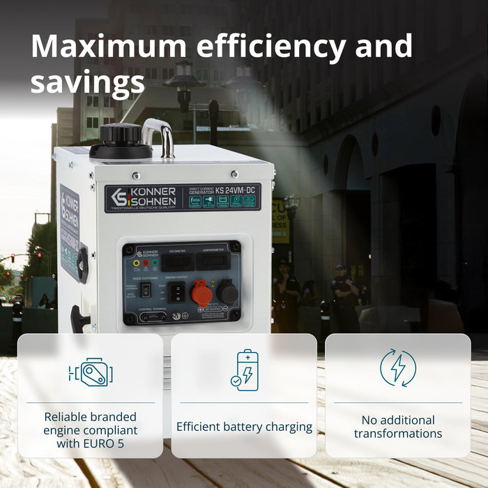 KS 24VM-DC Generátor s konstantním napětím