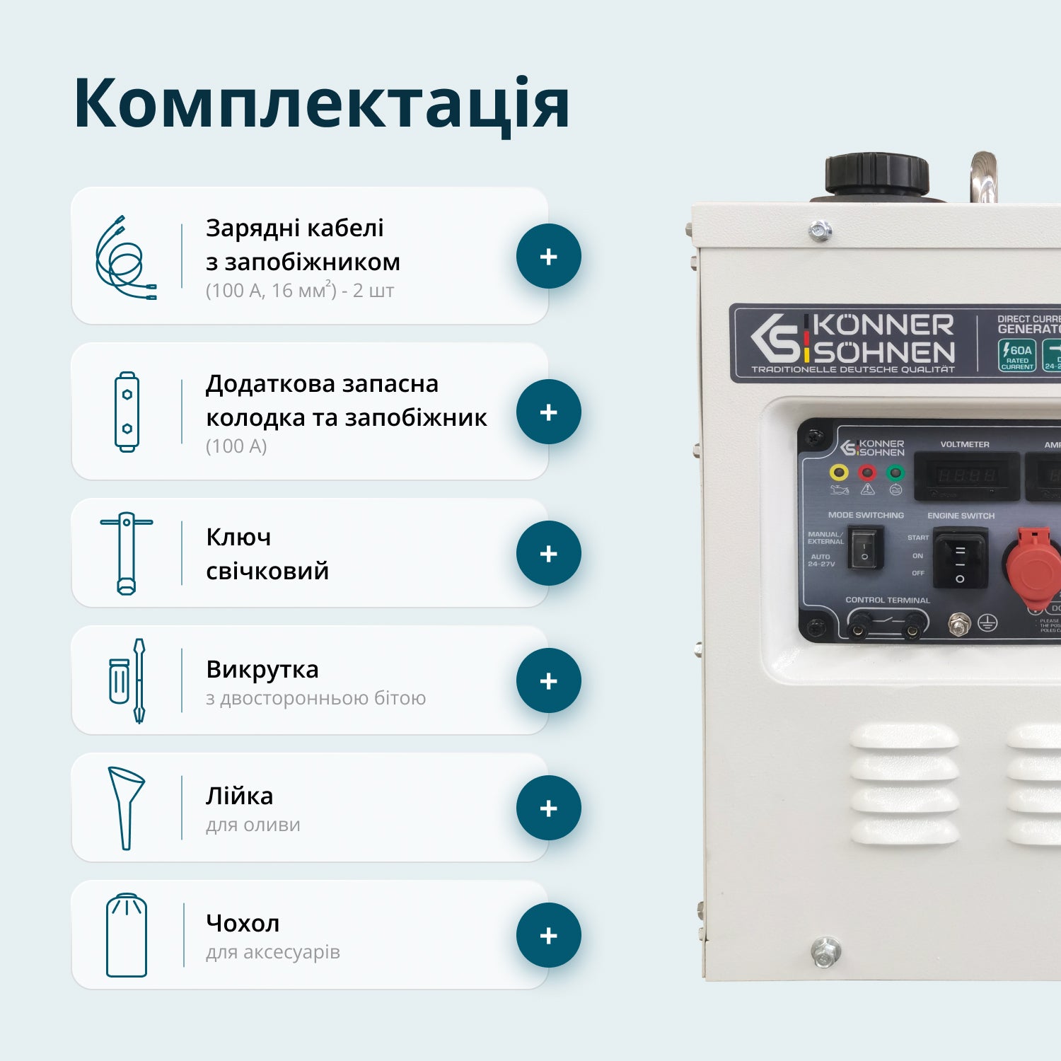 Генератор постійної напруги KS 24VM-DC