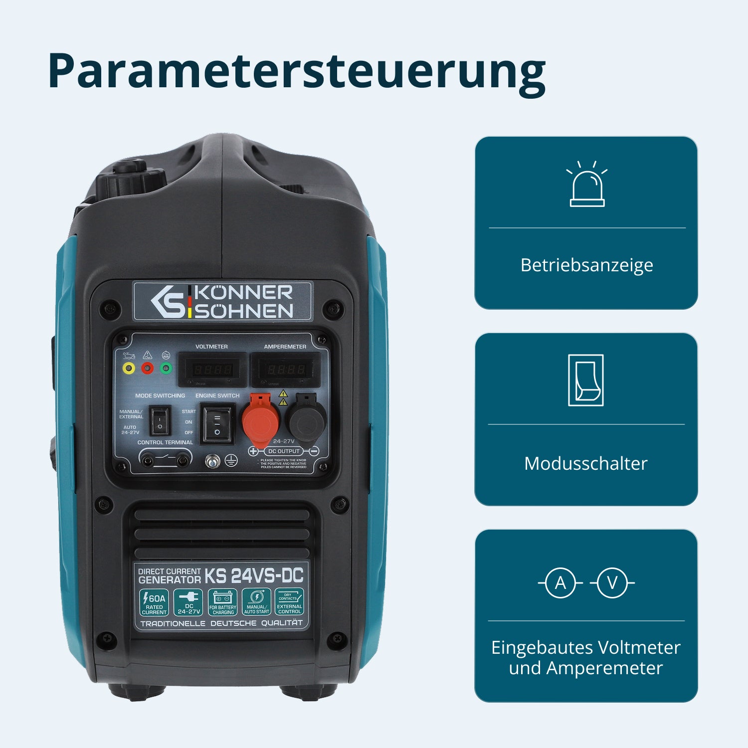 Gleichstromgenerator KS 24VS-DC