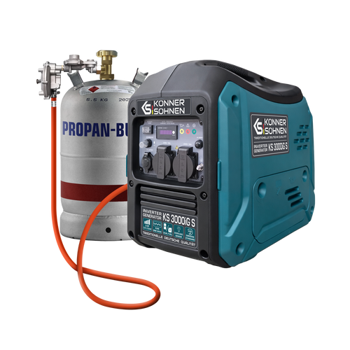 Gerador inversor a LPG/gasolina KS 3000iG S