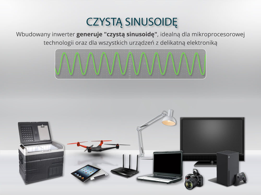 Przenośna stacja zasilania LifePO4 KS 300PS (Odnowiony – Stan dostateczny)