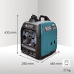 LPG/benzine invertergenerator KS 3100iG S thumbnail
