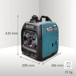 LPG/benzin inverter generator KS 3100iG S thumbnail