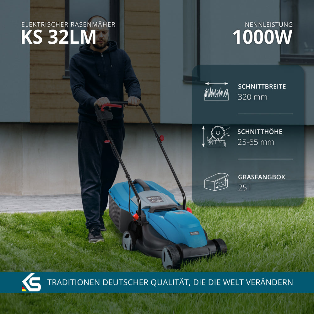 Elektrisk plæneklipper KS 32LM