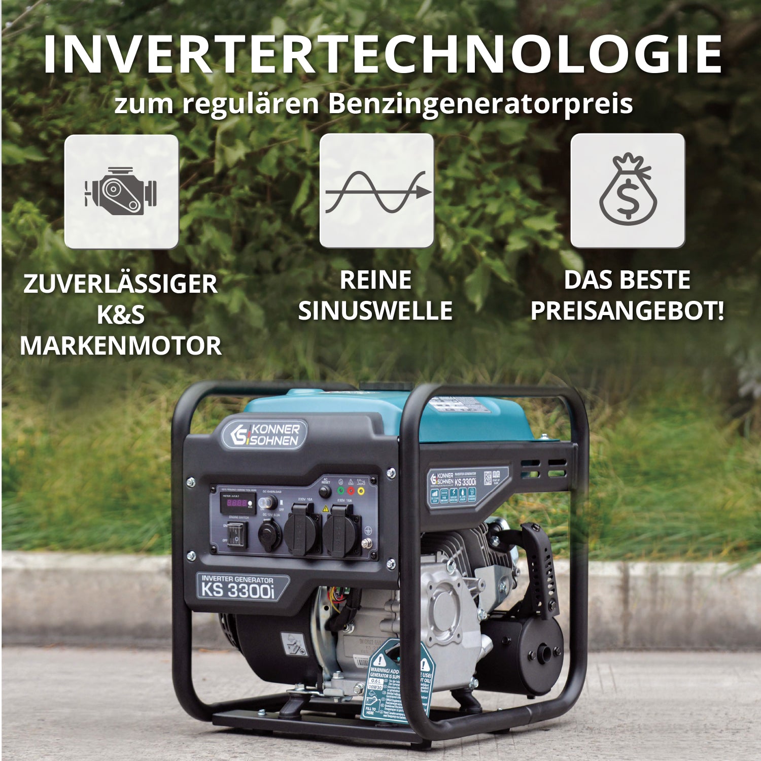 Inverter-Generator KS 3300i