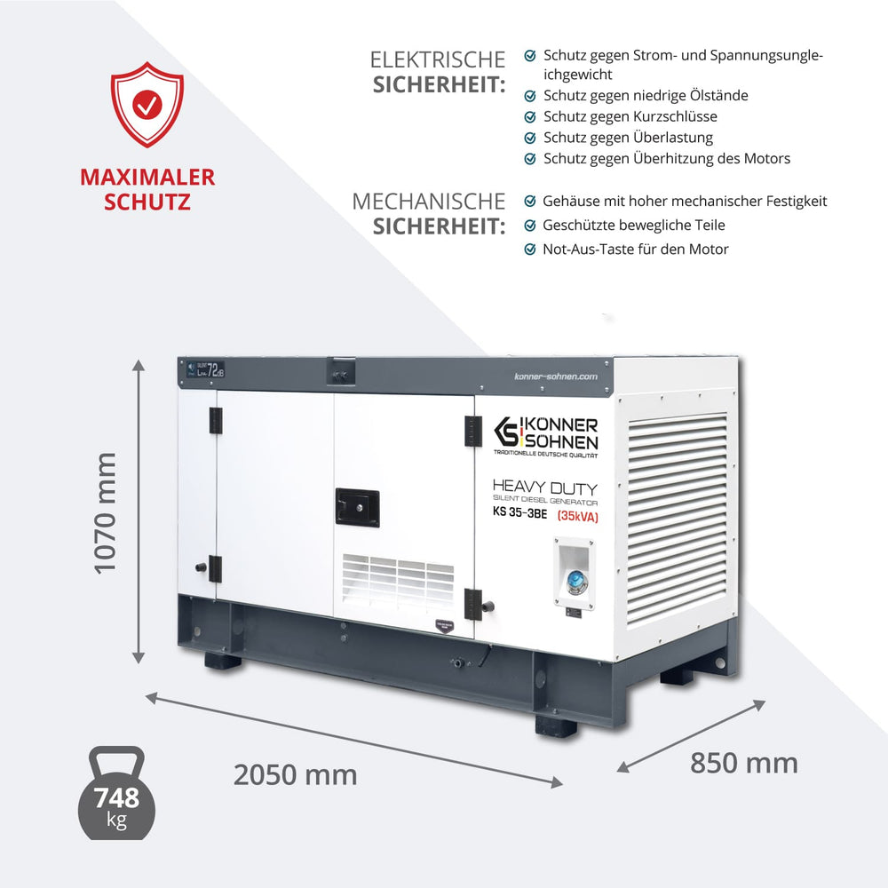 Дизел Трофазна Електрана KS 35-3BE