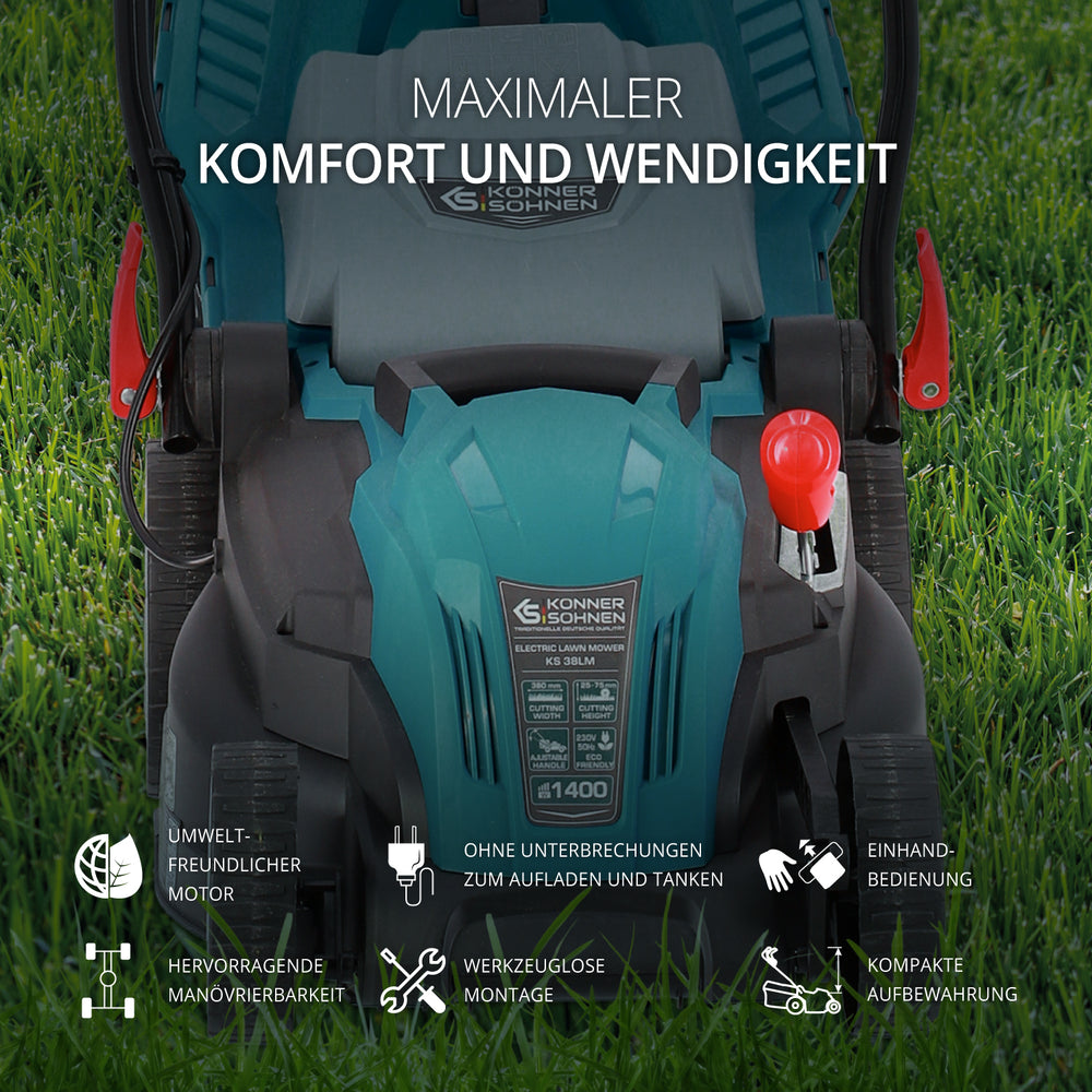 Elektrisk plæneklipper KS 38LM