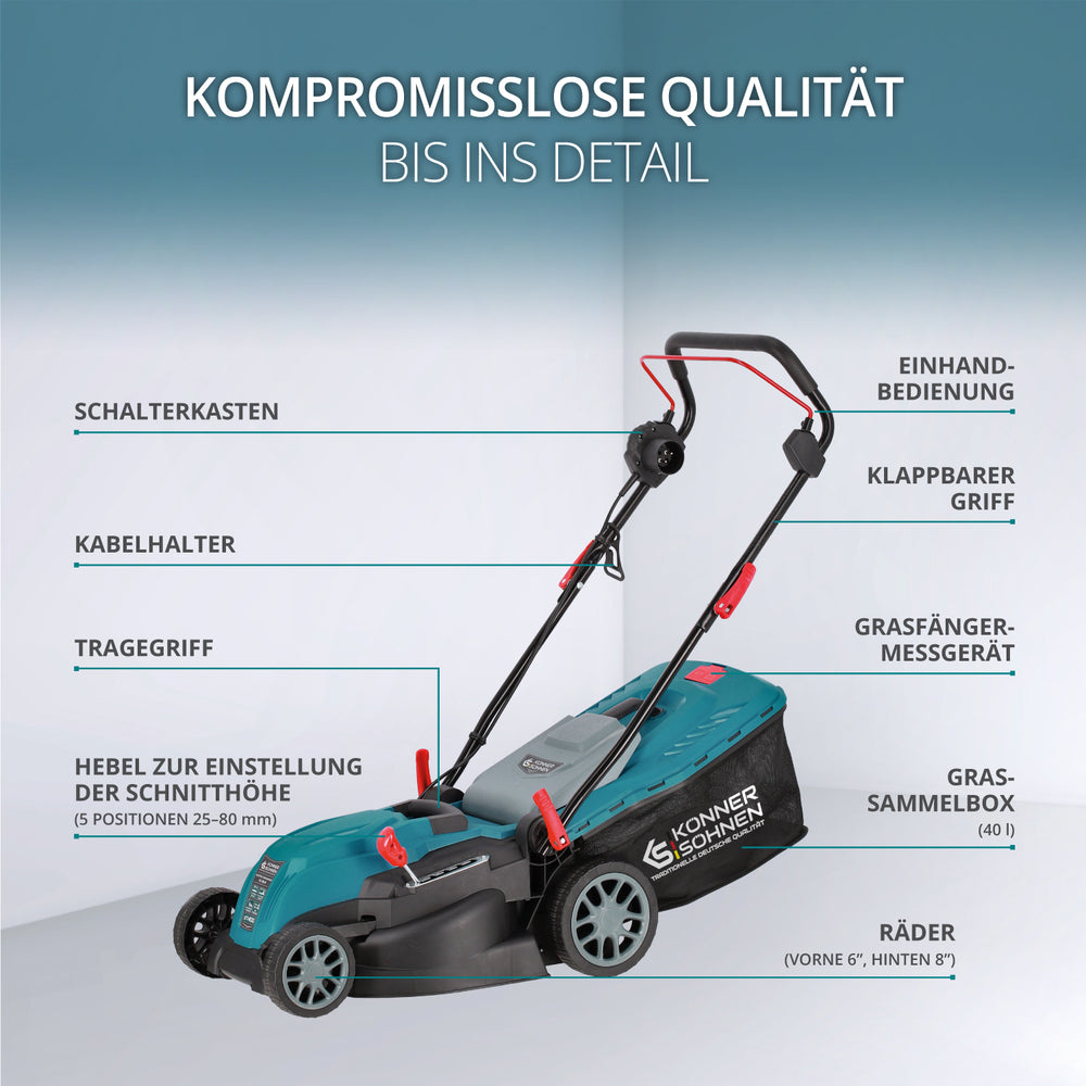 Elektrisk plæneklipper KS 38LM
