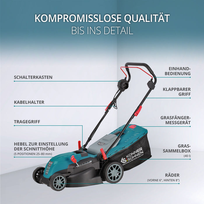 Elektrisk plæneklipper KS 38LM