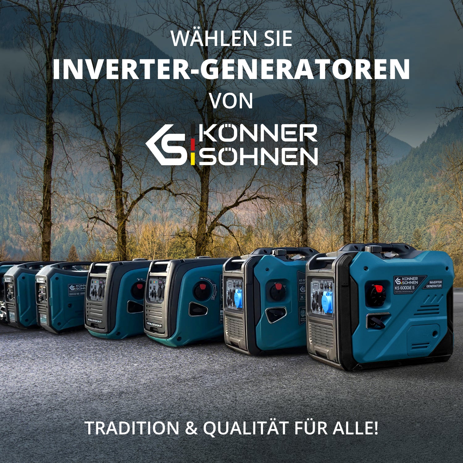 Inverter-Generator KS 4000iE S ATS