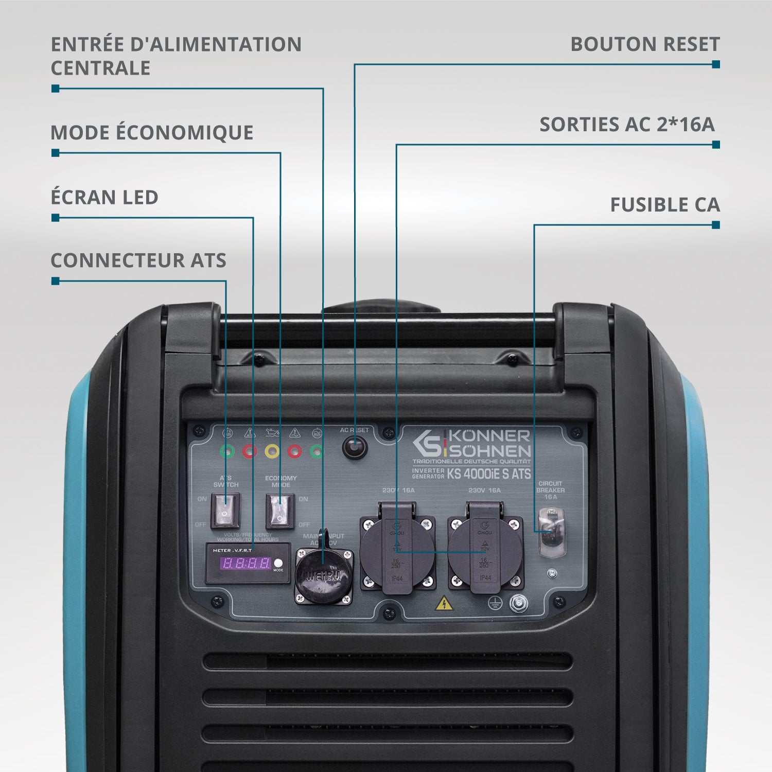 Invertergenerator KS 4000iE S ATS Version 2