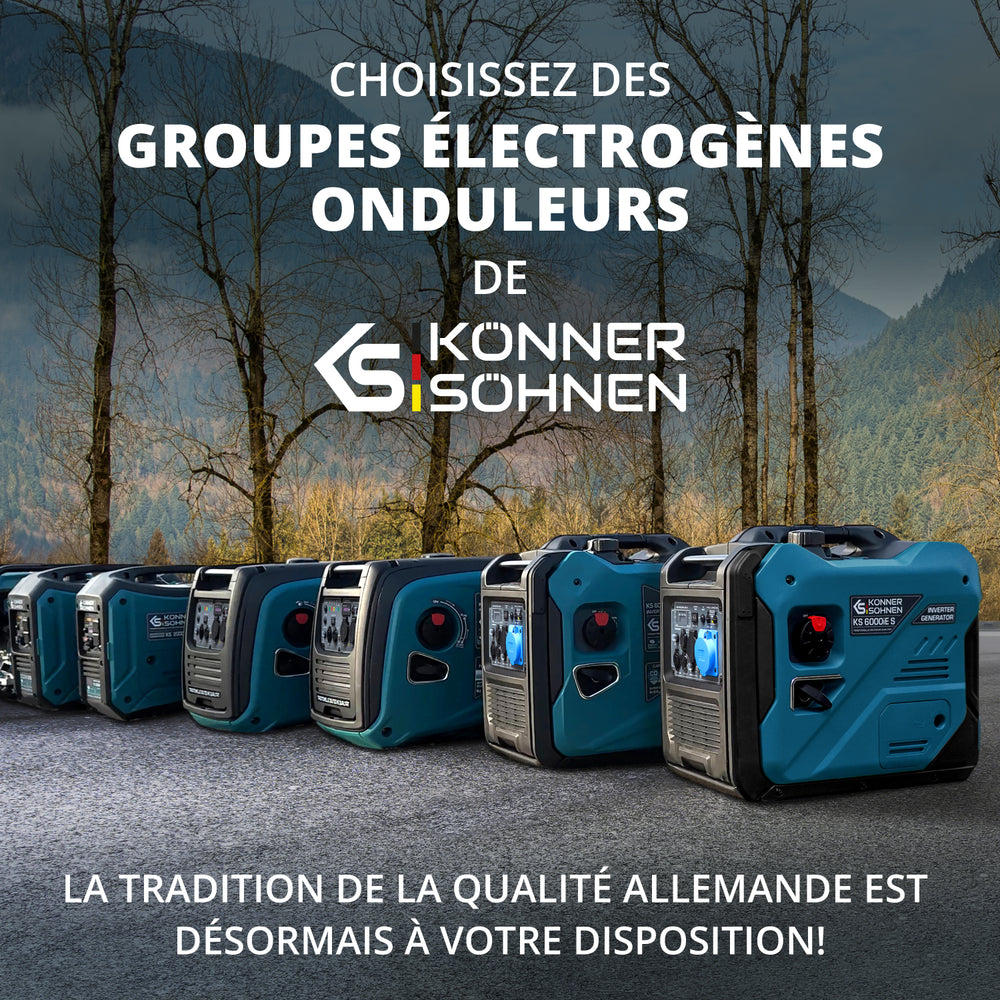 Groupe électrogène-onduleur dans la boîte anti-bruit KS 4000iE S ATS (Reconditionné – État excellent)