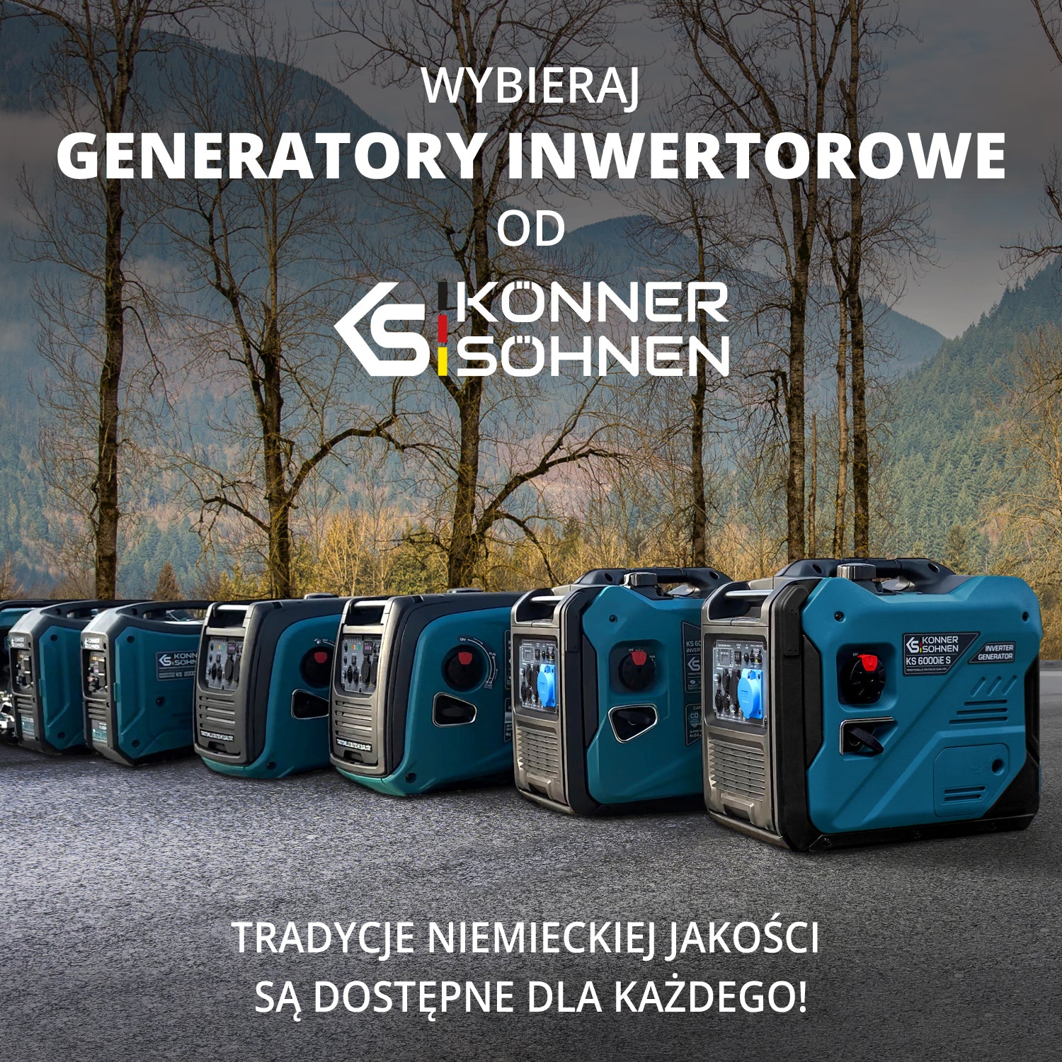 Inwerterowy generator LPG/benzyna KS 5500iEG S