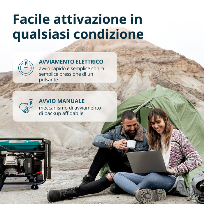 Generatore a Benzina Inverter KS 6500iE