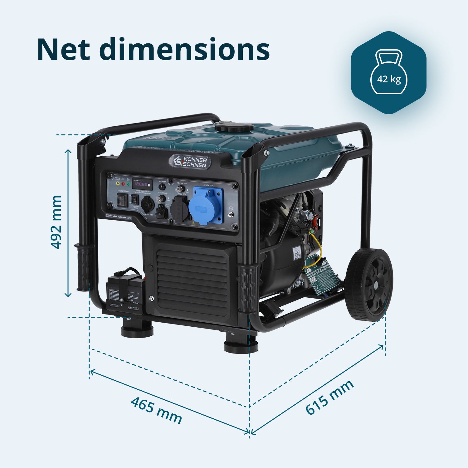 Inverter Gasoline Generator KS 6500iE