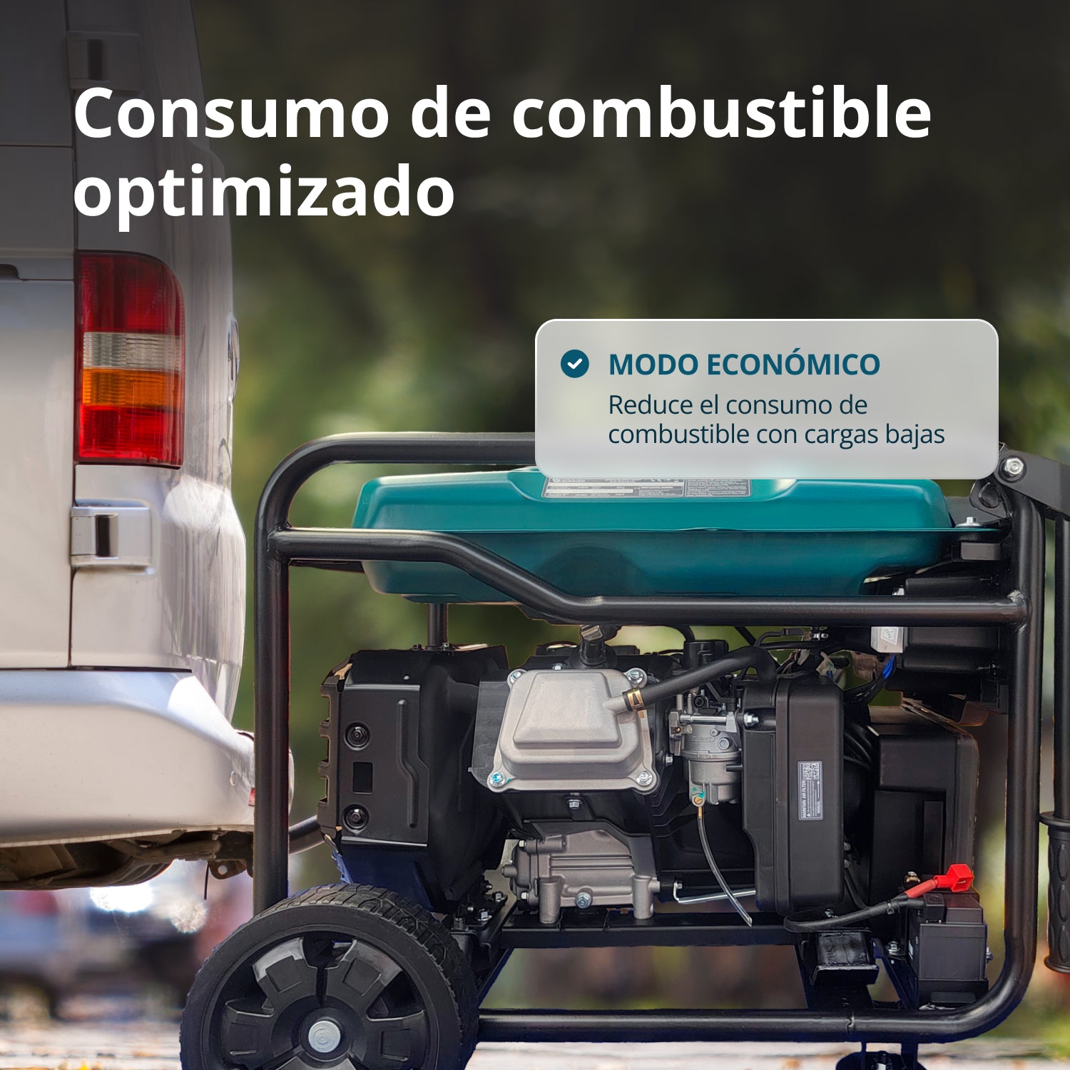 Generador inverter de gasolina KS 6500iE