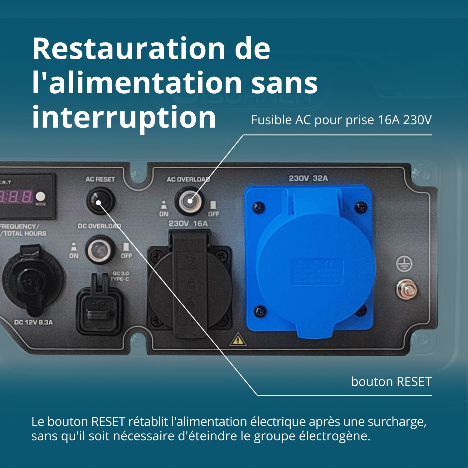 Groupe électrogène inverter KS 6500iE